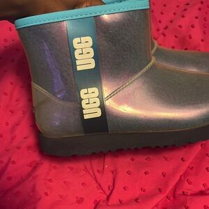 UGG Kids' Gray and Blue Boots